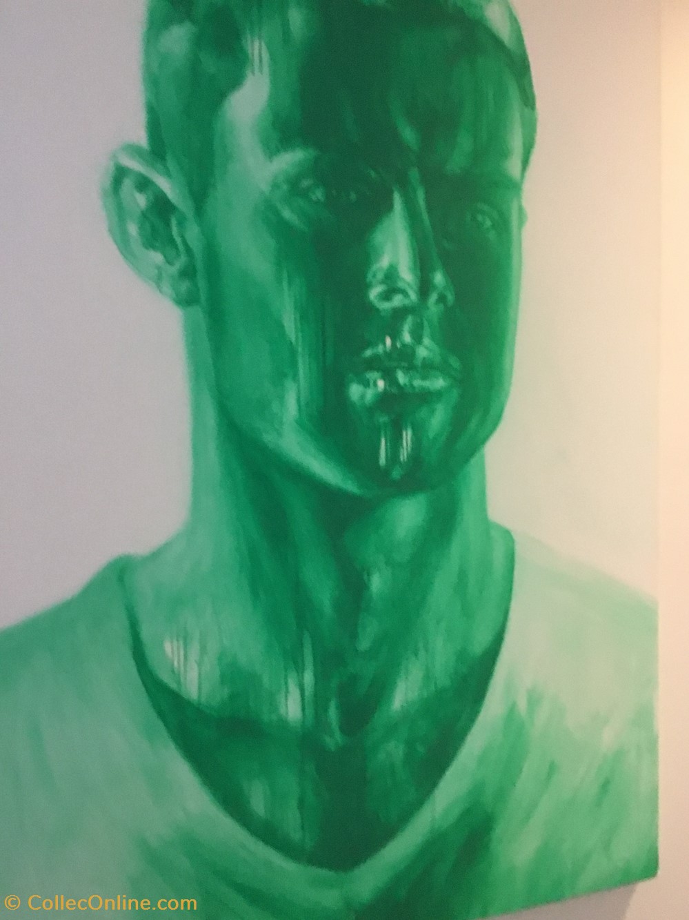 RGB Green - Alun Rhys Jones art antiquities rgb green alun rhys jones
