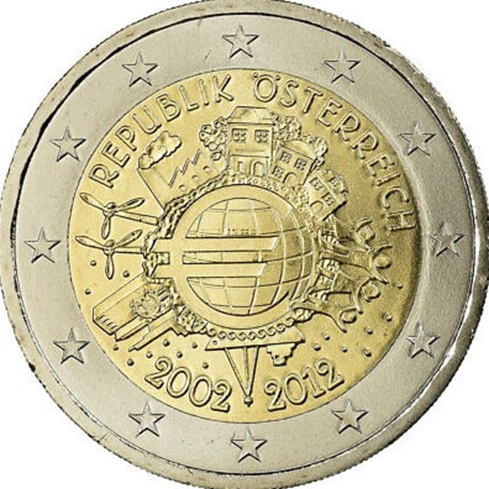 monnaies euros europe 10 ans de euro