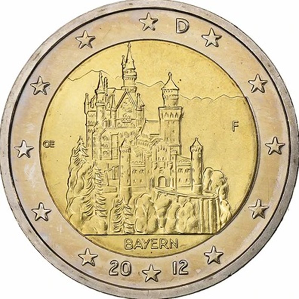 Bayern 2012 monnaies euros banque centrale europeenne bayern 2012