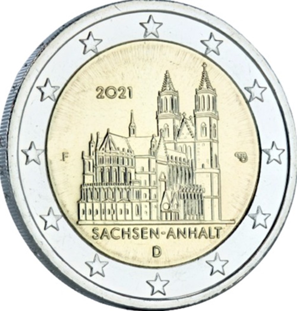 monnaies euros banque centrale europeenne sachsen anhalt 2021