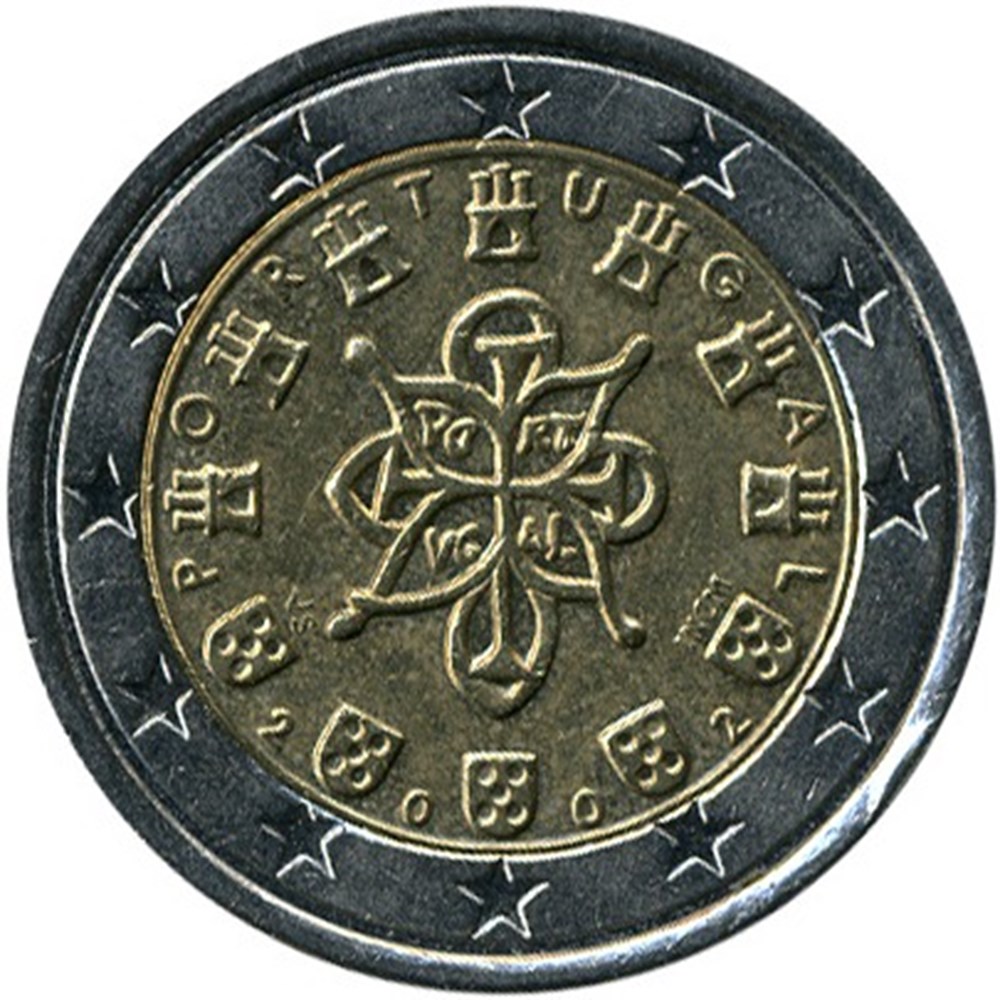monnaies euros europe 1re carte du portugal