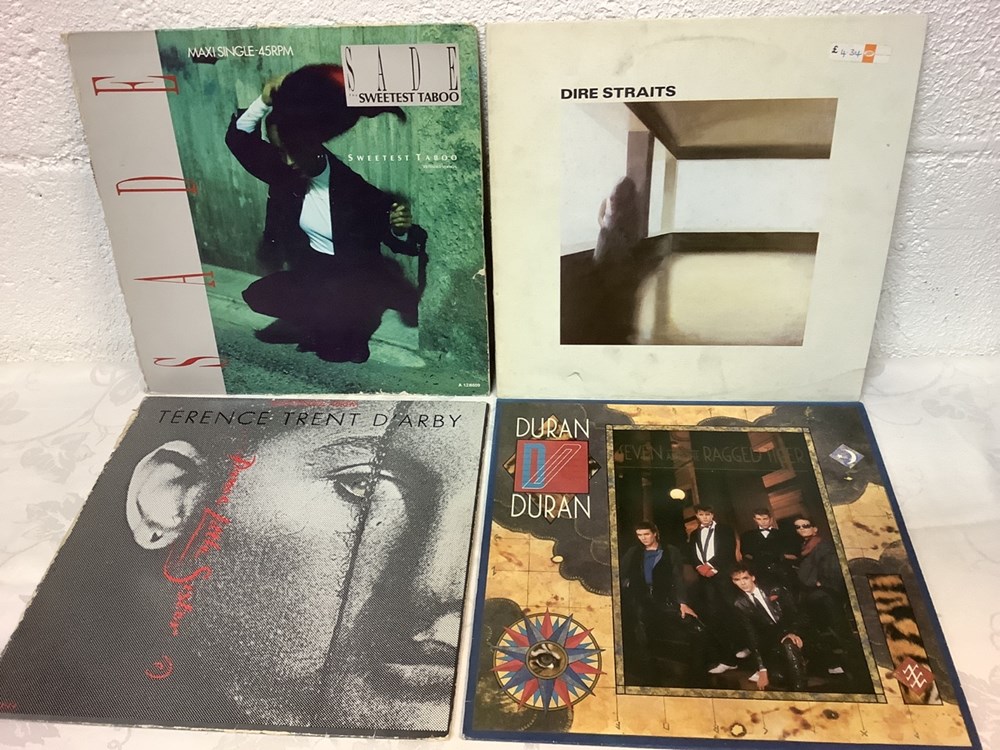 Lot 10 vinyles 33T dont Prince, Sade, Duran Duran, Terence trent d’Arby, Dire Straits etc. 2 monnaies lot 10 vinyles 33t dont prince sade duran duran terence trent d arby dire straits etc