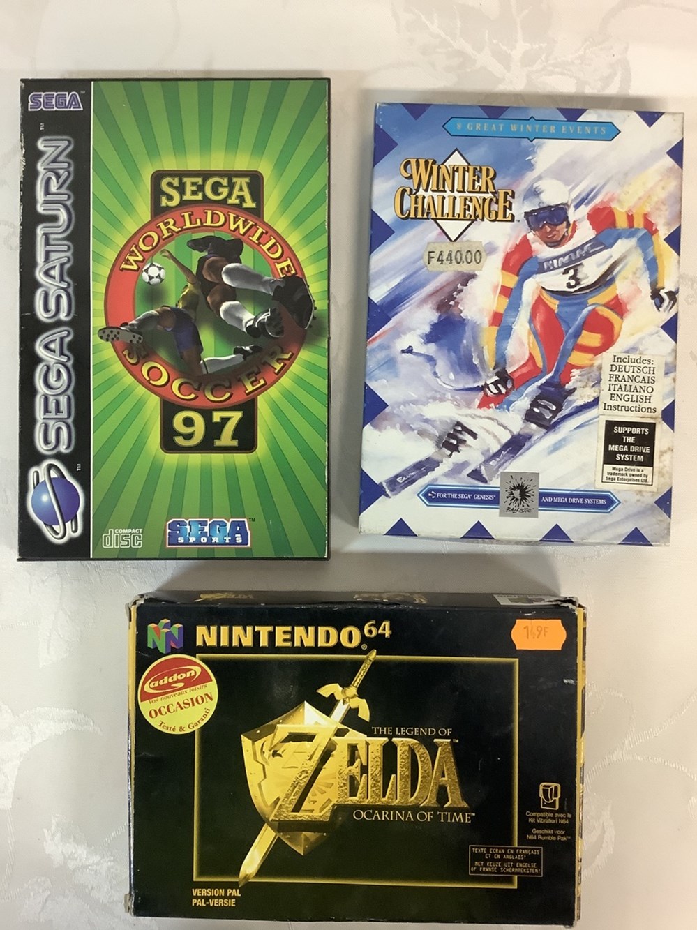monnaies lot de jeux retro
