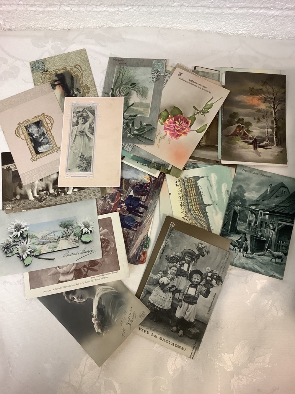 monnaies cartes postales fantaisies