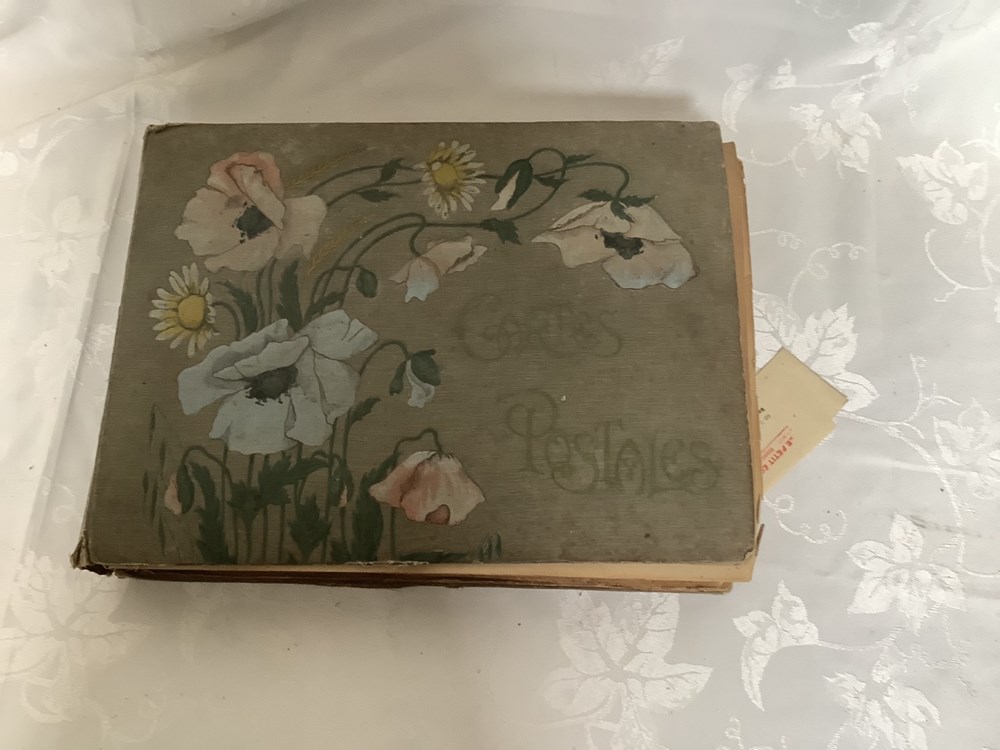 Album de cartes postales anciennes la plupart animées 5 monnaies album de cartes postales anciennes la plupart animees