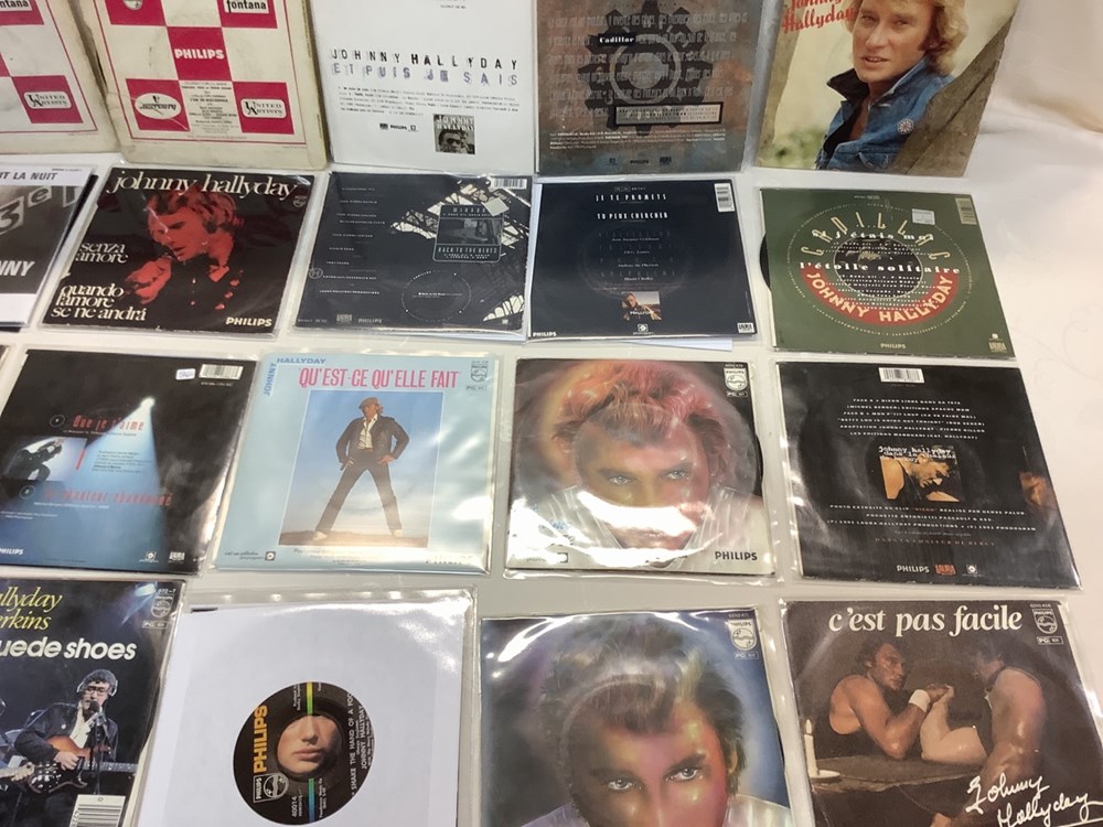 24 vinyles 45 T. 7 monnaies 24 vinyles 45 t