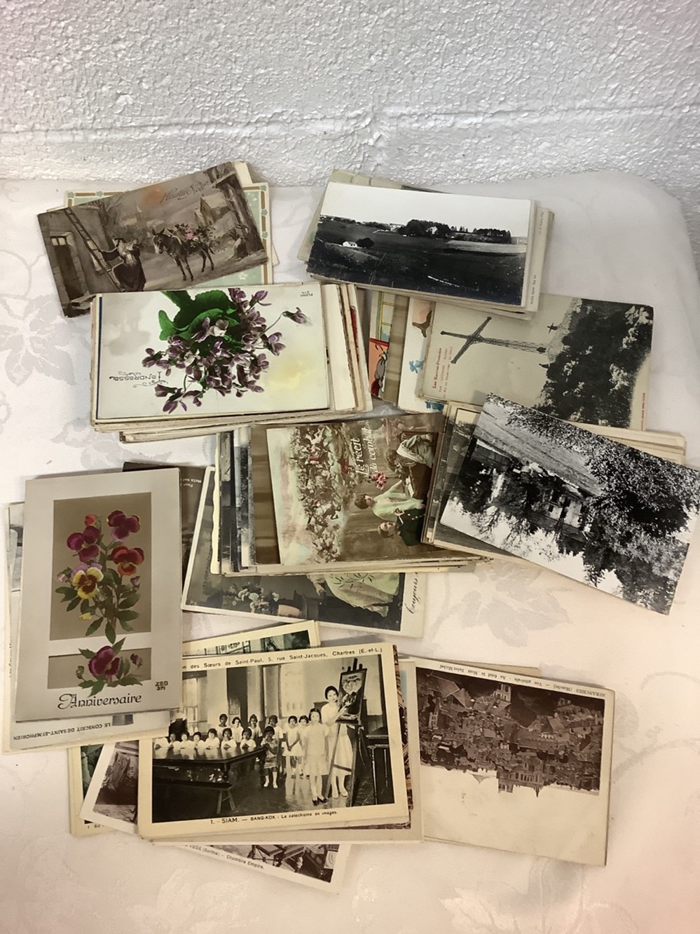Lot de cartes postales diverses monnaies lot de cartes postales diverses