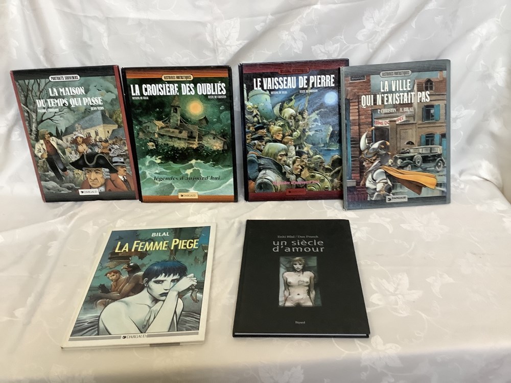 monnaies 6 bd blueberry et un album histoires fantastiques et bilal