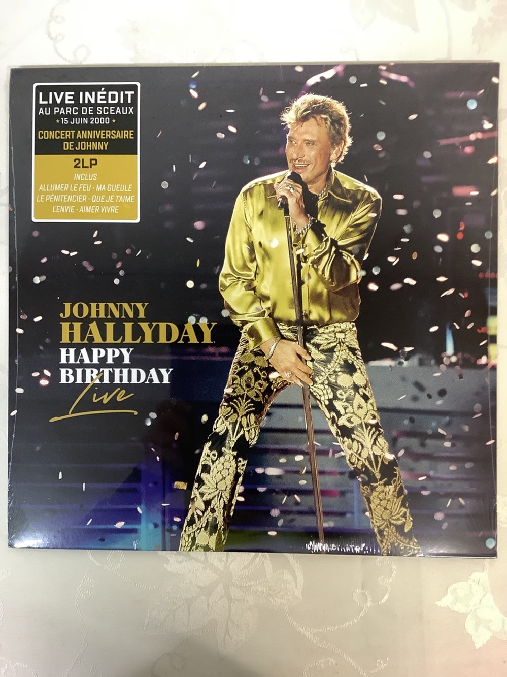 monnaies artiste johnny hallyday