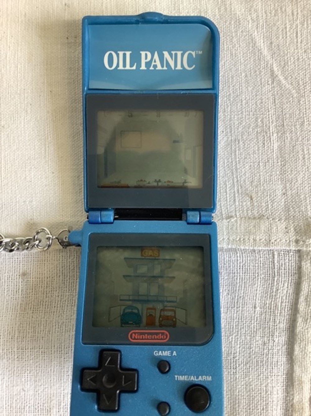 Mini game boy "Oil Panic" 3 monnaies mini game boy oil panic