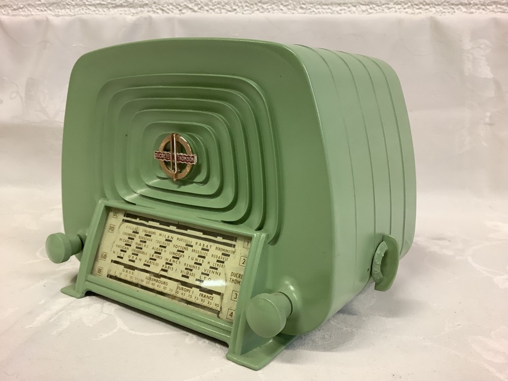 Radio Ducretet Thomson L 2523 année 1953 2 monnaies radio ducretet thomson l 2523 annee 1953
