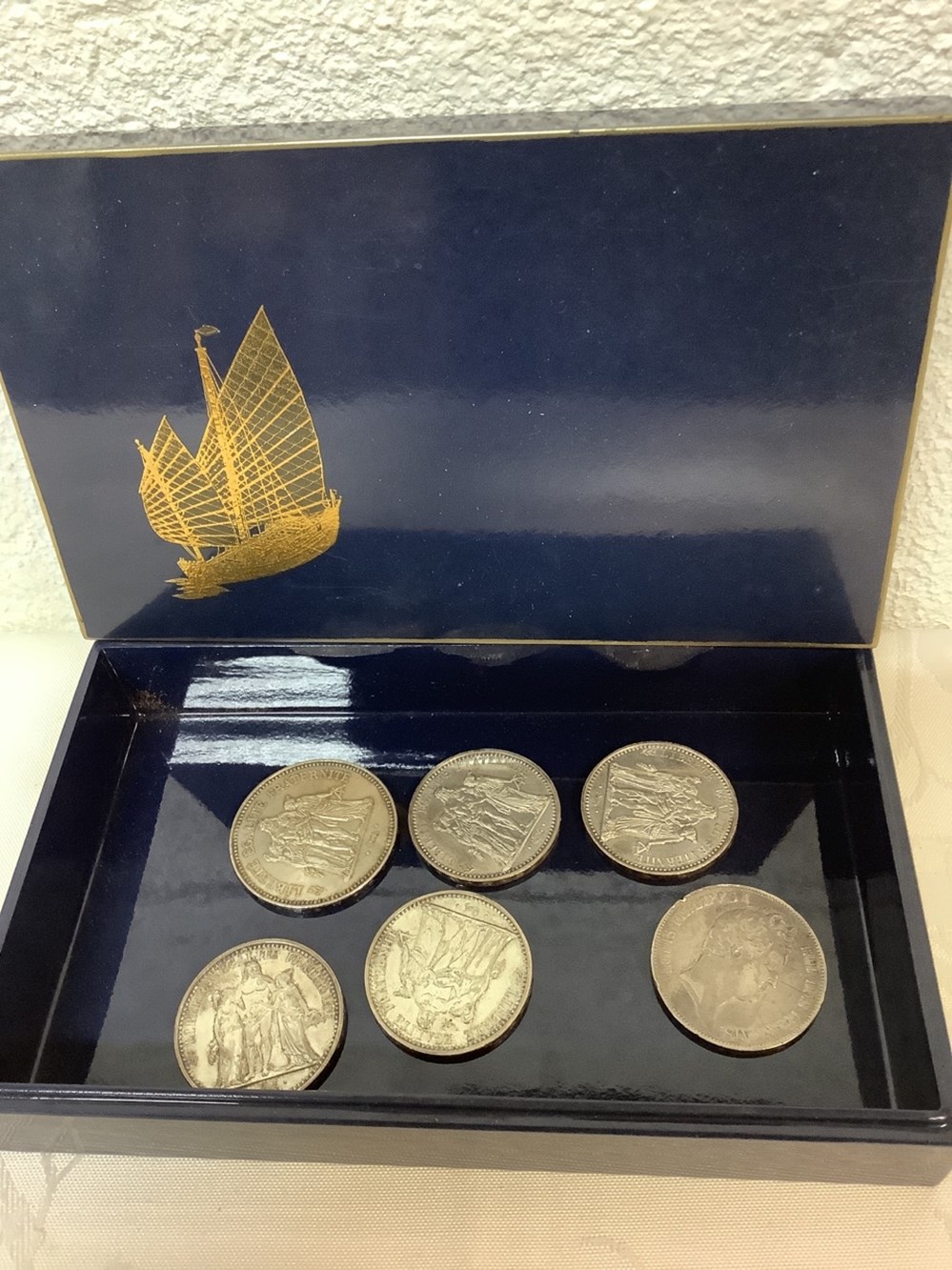 Lot de pièces argent : monnaies lot de pieces argent