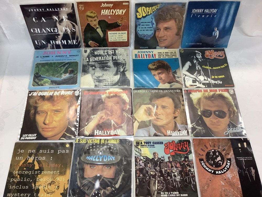 16 vinyles 45 T. monnaies 16 vinyles 45 t
