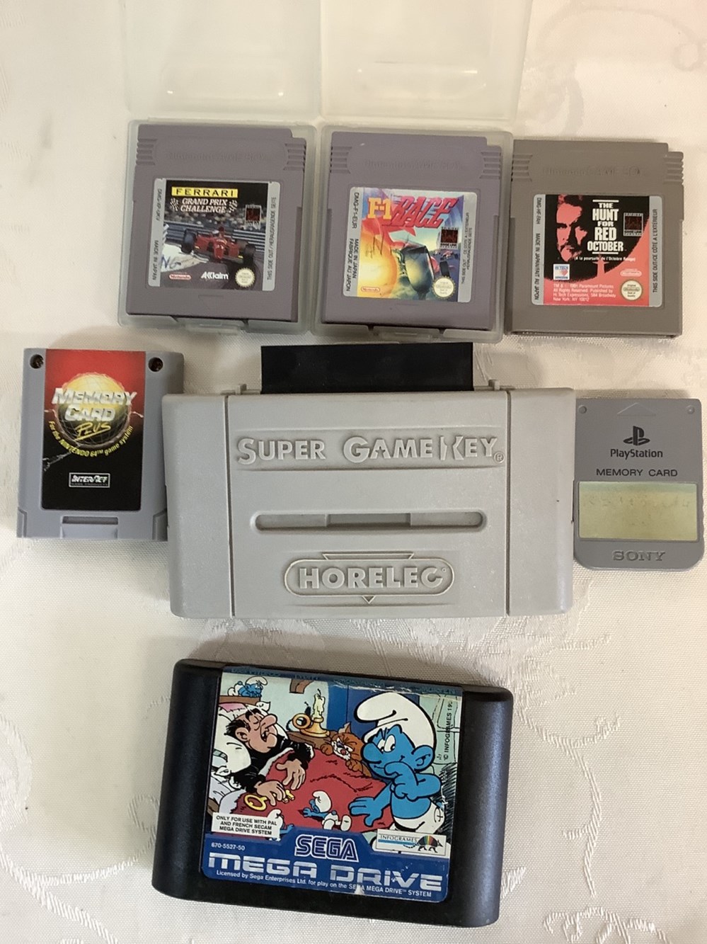 monnaies lot de jeux de retro
