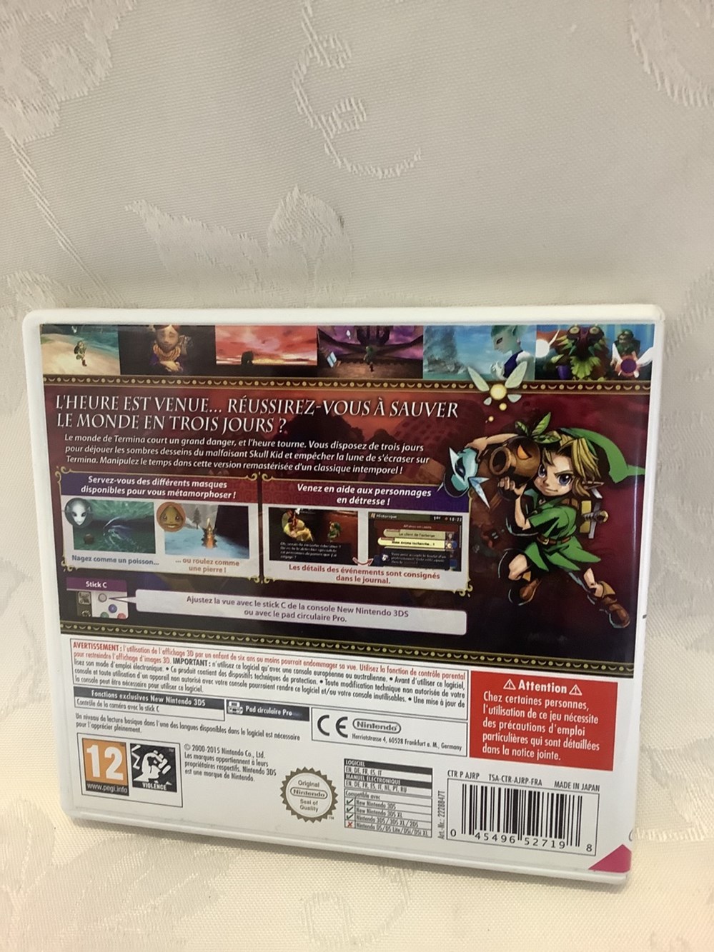 monnaies jeux zelda makora s mask nintendo ds version francaise