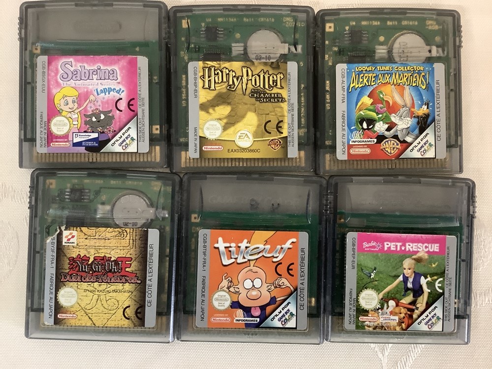 monnaies lot de jeux de retro