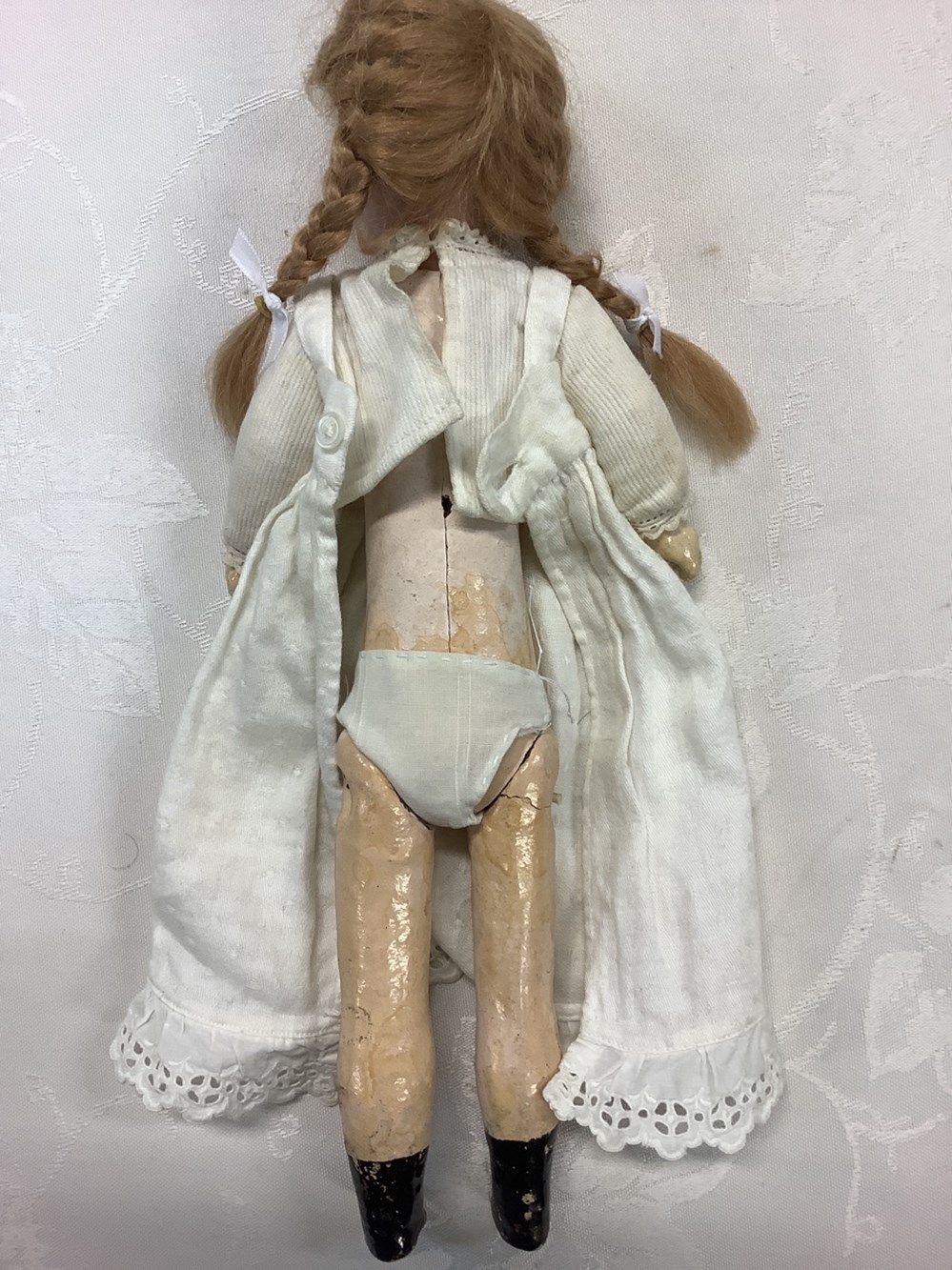Poupée ancienne porcelaine Armand Marseille 390 29 cms 2 monnaies poupee ancienne porcelaine armand marseille 390 29 cms