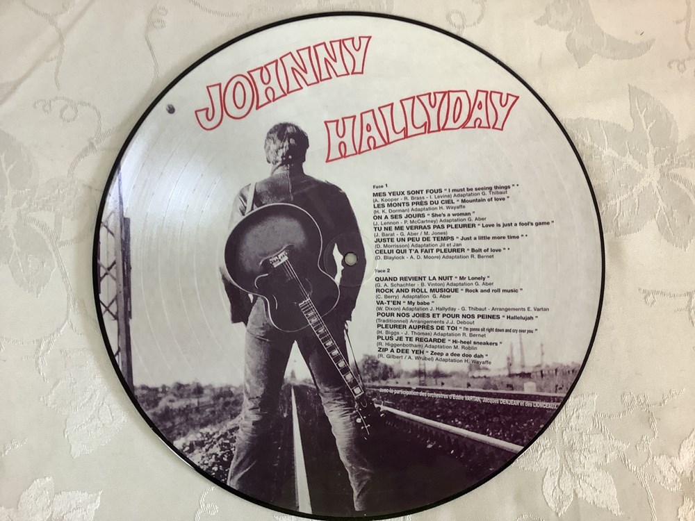 Artiste : Johnny Hallyday 4 monnaies artiste johnny hallyday