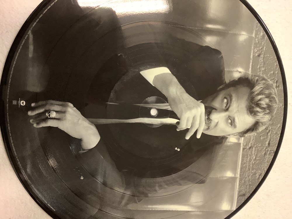 Picture Disc J. Hallyday, Le cœur d’un homme, 33T NM monnaies picture disc j hallyday le c ur d un homme 33t nm