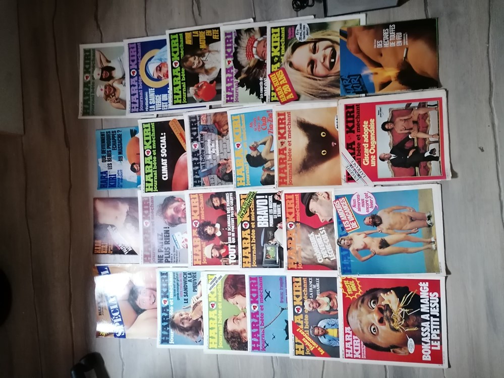 Lot de 24 HARA KIRI monnaies lot de 24 hara kiri