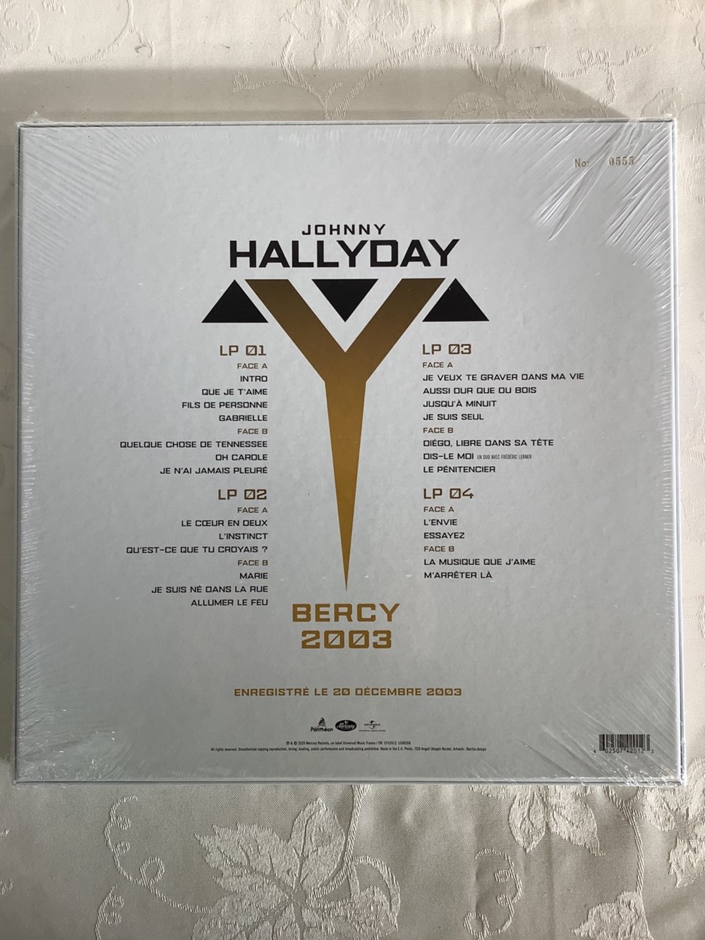 Artiste : Johnny Hallyday 2 monnaies artiste johnny hallyday