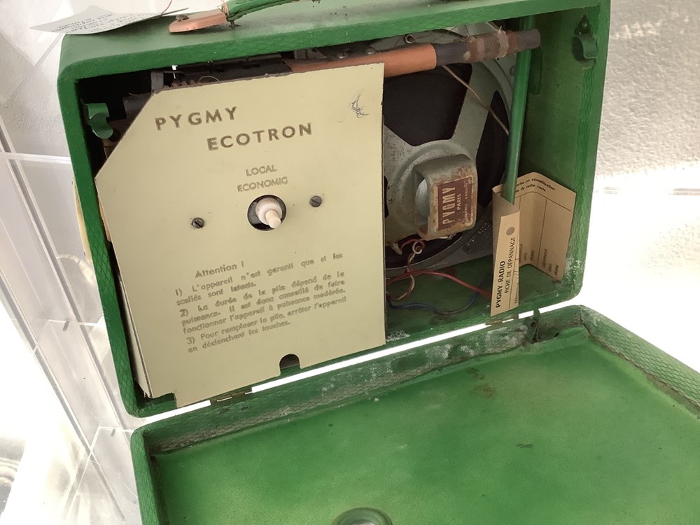 Transistor Polytron de PYGMY, Ecotron 4 monnaies transistor polytron de pygmy ecotron