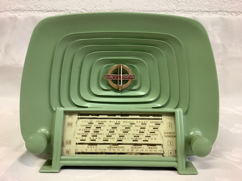 Radio Ducretet Thomson L 2523 année 1953 monnaies radio ducretet thomson l 2523 annee 1953