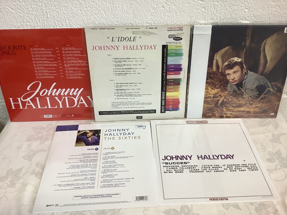 Artiste : Johnny Hallyday 2 monnaies artiste johnny hallyday
