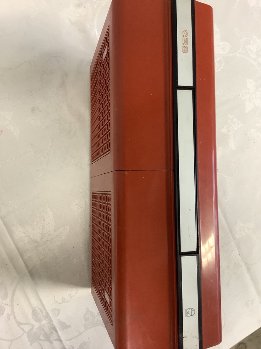 Électrophone PHILIPS, 623, Stéréo, en l’état. 3 monnaies electrophone philips 623 stereo en l etat