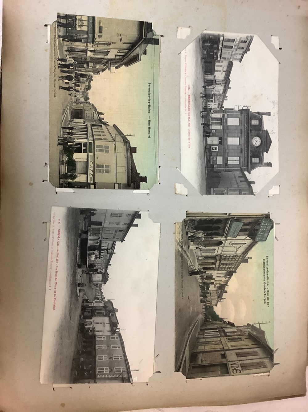 Album de cartes postales anciennes 3 monnaies album de cartes postales anciennes