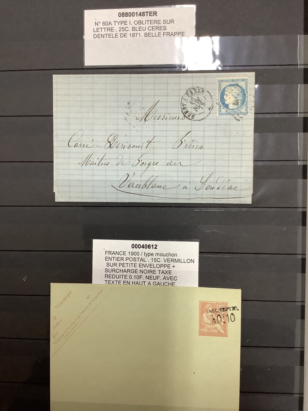 Album d’enveloppes timbrées anciennes, premiers jour et divers 4 monnaies album d enveloppes timbrees anciennes premiers jour et divers