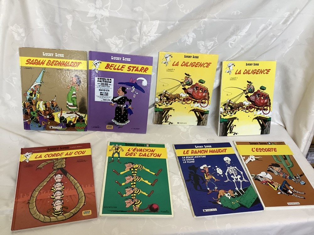 monnaies 12 lucky luke 3 blake et mortimer 3 f jullien