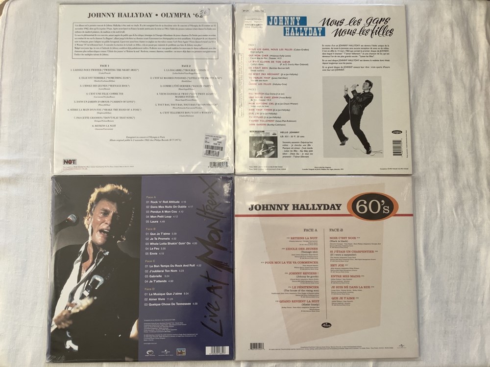4 Vinyle 33T monnaies 4 vinyle 33t