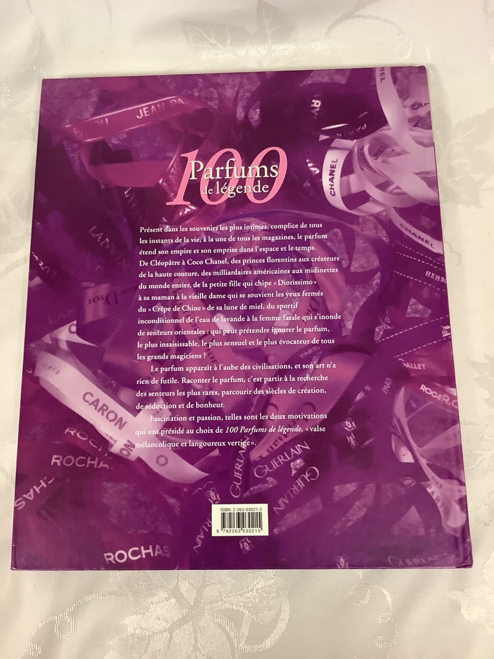 monnaies 3 livres sur les parfums