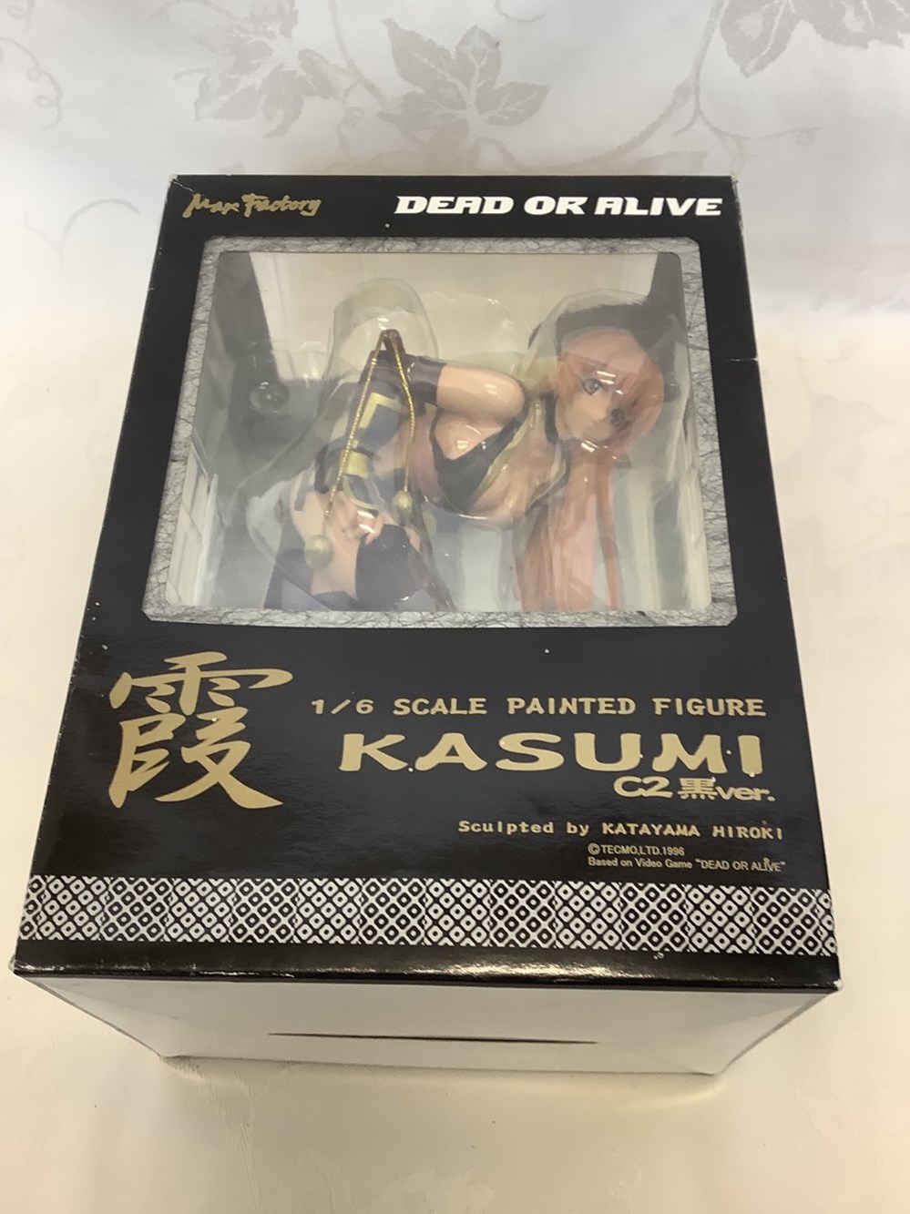 Figurine Kasumi Dead or Alive 1/6 Black édition Japonaise 1996 2 monnaies figurine kasumi dead or alive 1 6 black edition japonaise 1996