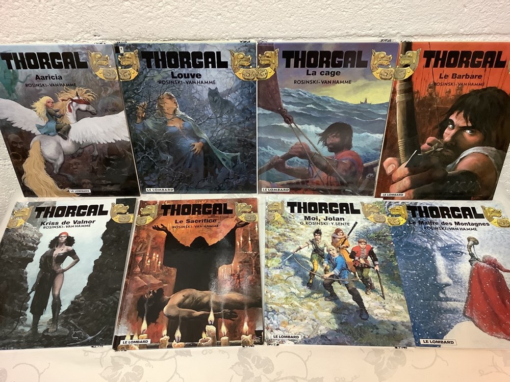 Lot de 16 BD THORGAL, dont 1 souple, ensemble propre, non crayonné et non déchiré 3 monnaies lot de 16 bd thorgal dont 1 souple ensemble propre non crayonne et non dechire