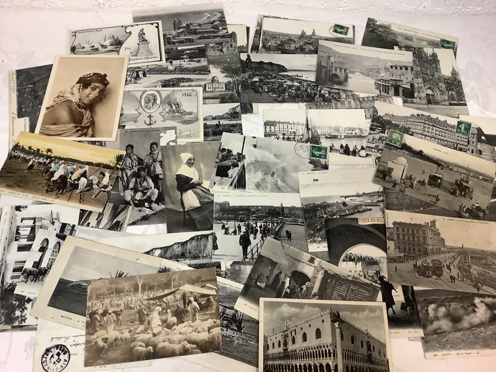 Lot de cartes postales anciennes (une centaine) militaria et Rouen, Chartres, Evreux, Paris 4 monnaies lot de cartes postales anciennes une centaine militaria et rouen chartres evreux paris