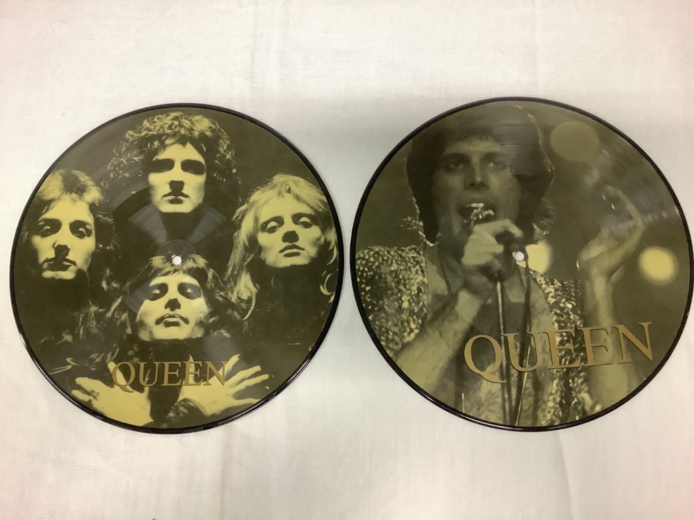 monnaies 2 pictures disc 25 cm queen lv 114 pressage italien vg