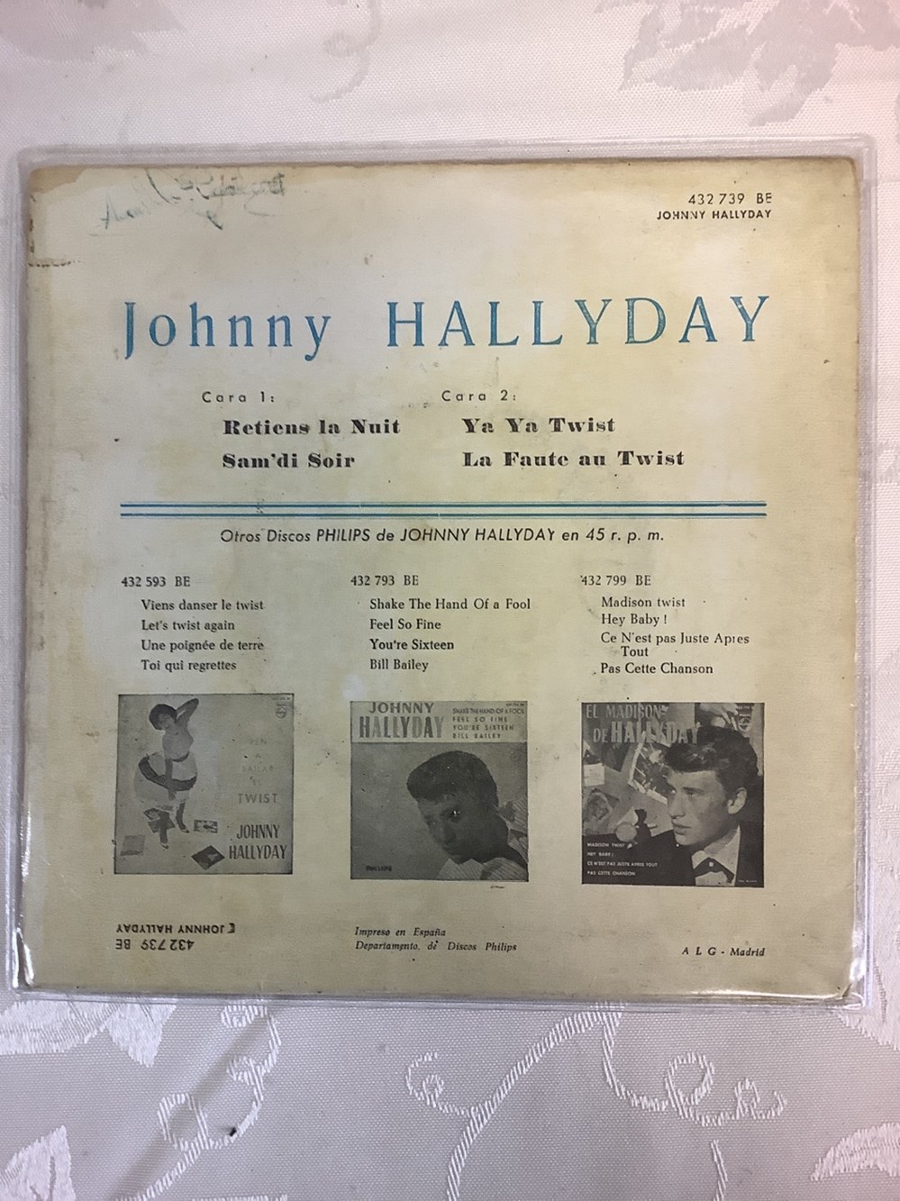 monnaies artiste johnny hallyday