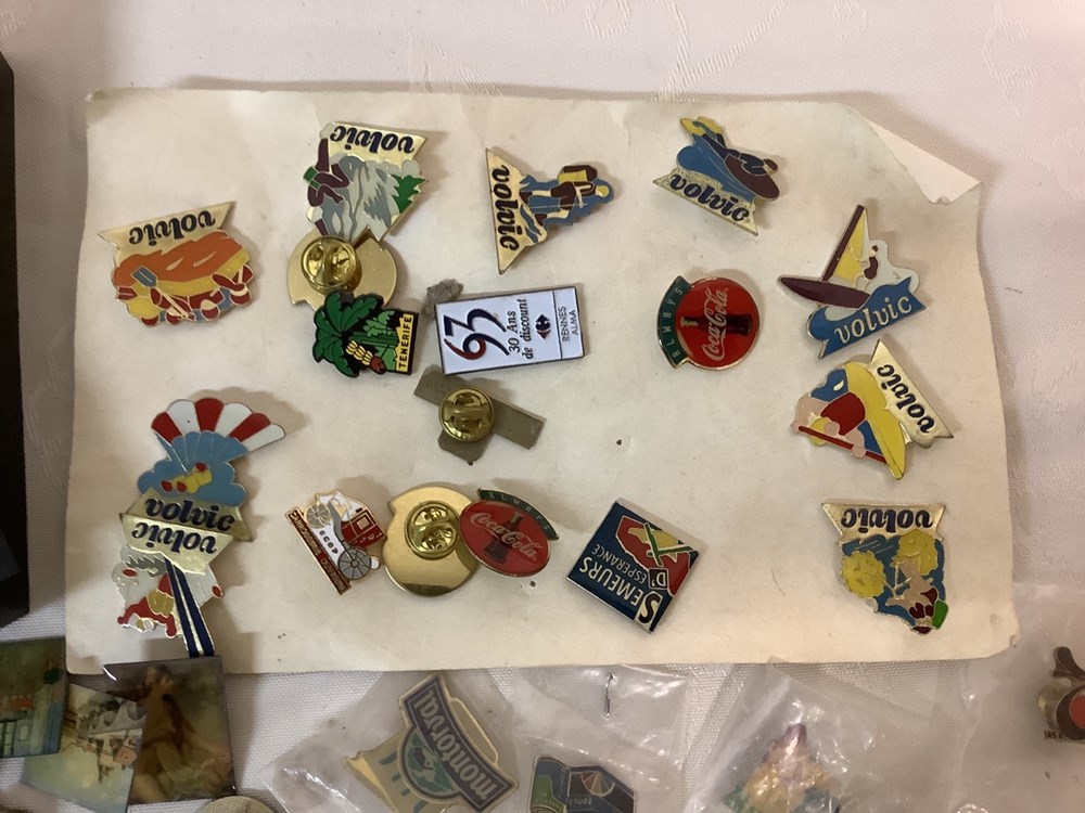 Lot de pin’s en vrac 6 monnaies lot de pin s en vrac