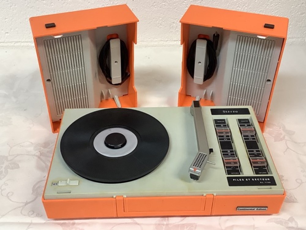 monnaies electrophone stereo continental edison el 7740