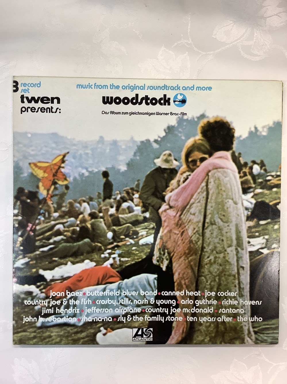 monnaies vinyle 33 woodstock 3lp france