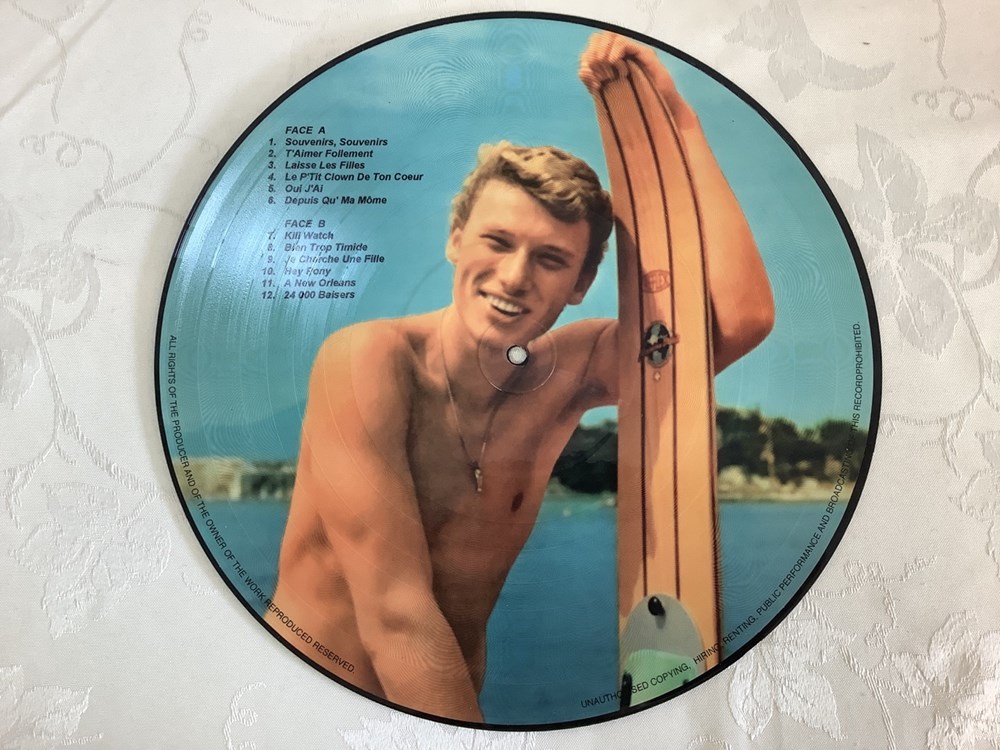 Artiste : Johnny Hallyday 3 monnaies artiste johnny hallyday