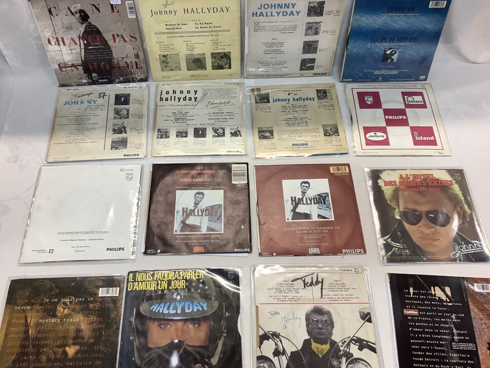 16 vinyles 45 T. monnaies 16 vinyles 45 t