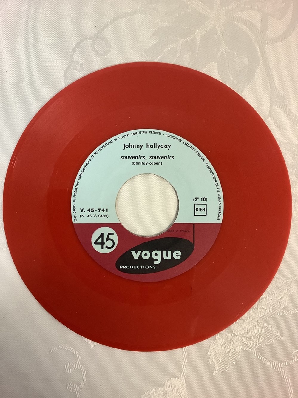 monnaies 45 t
