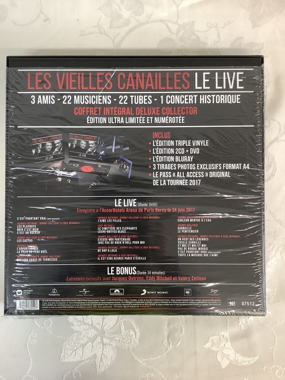 monnaies artistes johnny hallyday