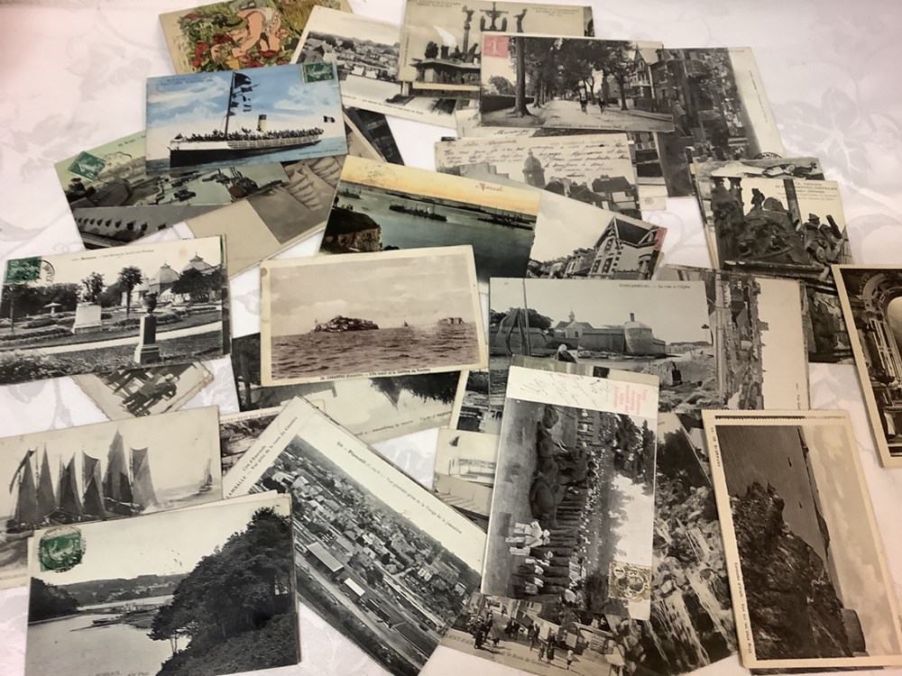 monnaies cartes postales essentiellement sur la bretagne