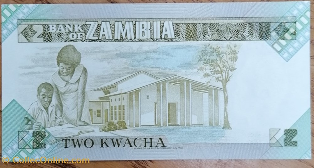 billets afrique zambie p 024c 1 2 kwacha nd 1986 1988