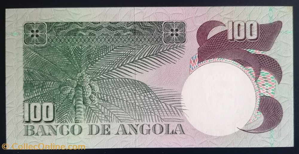 billet afrique angola p 106 100 escudos 1973