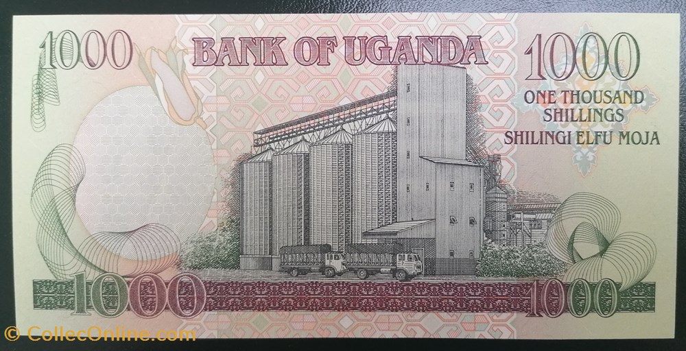 billets afrique ouganda p 036a 1000 shillings 1994